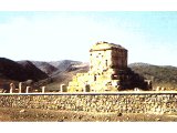 Tomb of Cyrus at Pasargadae, capital of ancient Persia. 6th century BC.